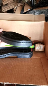 De 357 black PVC sole