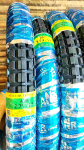 ban semi trail sepasang depan belakang ukuran 250 dan 275 ring 17 bebek smash shogun kharisma Jupiter vega zigma satria vega supra