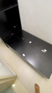 Storage bed frame +cabinet customize singaporean