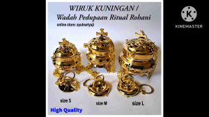 Wiruk Kuningan Rantai: Wadah Pedupaan & Aromaterapi