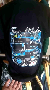 Baju BUS ANAK & DEWASA Tuan Muda BIRU (free stiker)