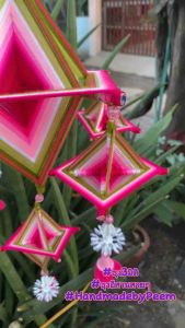 ธุง3มิติ ธุงอีสาน ธุงใยแมงมุม สวยๆ