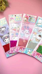 Bộ Tô Màu Ma Thuật Nhân Vật Hoạt Hình Hottrend Với Màu Óng Ánh Korumi - Pochacco - Cinnamaroll - Hello Kitty Dễ Thương Dành Cho Bé Yêu