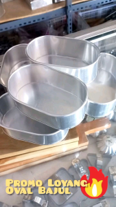 PROMO HARGA ISI LOYANG CETAKAN KUE ROTI BENTUK OVAL