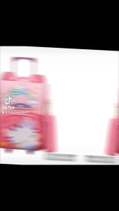 Tas Dorong Ransel Roda Trolly Anak Perempuan Model Motif HELLO CAT Untuk Sekolah TK SD