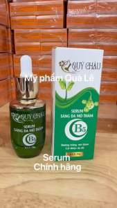 SERUM SÁNG DA MỜ THÂM B5 QUÝ CHÂU CHAI 30GRAM