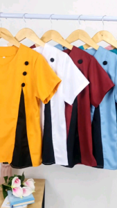 Os LAdies - Real Pict - Blouse / Shirt wanita / Blus Jumbo / Baju Cewek / Atasan Blouse Jumbo Calista