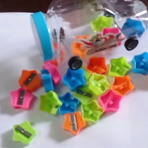 Rautan Pensil Warna Warni Bintang 1 Pcs