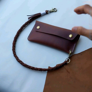 Dompet Kulit Crazyhorse Praktis 18cmx9cm