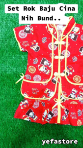 Setelan Bayi Cina 0-4 Tahun Cod Murah Meriah