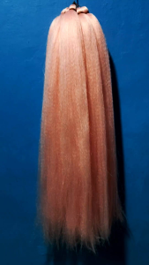 Rambut Cemara Warna Pink & Aksesoris Rambut Synthetic