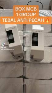 Box MCB 1 group / Rumah MCB 1 grup 1 fase