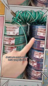 KABEL TRANSPARAN SERABUT 2x50 ECER PER METER KABEL LISTRIK KABEL AUDIO