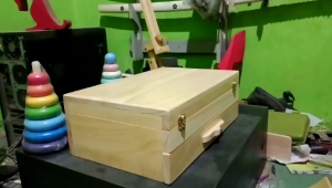 Kotak Kayu Penyimpanan aksesoris