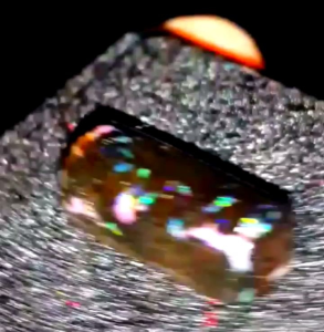 Batu Cincin Black Opal Sempur Banten Jarong Natural Bahan Ranting