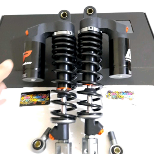 Shockbreaker Shock WP Black Series Double Tabung Atas 280mm 320mm 340mm 360mm Matic Bebek Rx King/ Megapro/ Supra/ Nmax New Old/ Aerox New Old/ Pcx 150 160/ Xmax/ Tmax/ Vega/ Jupiter Z/ Karisma/ GL Pro/ Cb100/  Revo/ Astrea Grand/ Revo/ Verza/ Cb 100 Dll