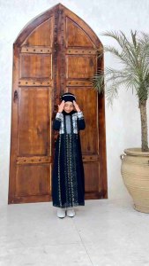 Abaya Turkey Anak Bunga Putih By Wenagamis id