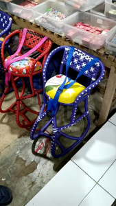 BONCENGAN ANAK MOTOR MATIC FULL LILITAN / DUDUKAN ANAK MOTOR MATIC FULL LILITAN + SABUK PENGAMAN