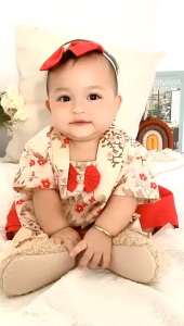Setelan Kebaya Anak Perempuan Katun Jepang Usia 6-24 Bulan | Baju Adat Anak Perempuan | Baju kondangan anak | Kebaya tedak Siten Bayi Perempuan