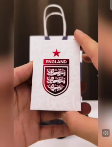 England Legends Playing Cards with metal storage tin and carry bag