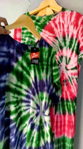 Daster Kaos Rayon Nyaman untuk Santai dan Tampil Cantik  Motif Baju tye dye Kain Rayon Katun Variasi