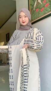 Baju Tenun Ethnik Dress Marline & Kemeja: Pilihan Fashion Untuk Kondangan Pasangan