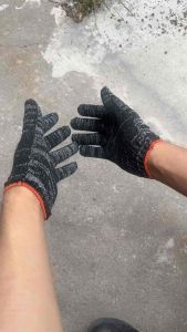 12 Pairs Work Gloves Anti-Slip Cotton Safety Gloves Durable & Protective