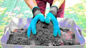 ดินหมักพร้อมปลูก (5kg. ประมาณ 9 ลิตร) สูตรปรุงพิเศษ ผสมมูลวัวหมักND มีสารอาหารกว่า 11 ชนิด ค่า ph อยู่ที่ 5.5 - 6.5