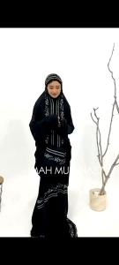 Mukena Dewasa Terbaru Terusan Rayon Bordir Alfaziya