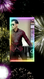 Kemeja Batik Pria ASKALA BURGUNDI Slimfit Full Furing