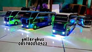 BIG/MINI bus GUNUNG HARTA mainan anak Remot Control+Full Lampu