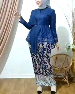 Setelan Kebaya Aurora Selendang / Kebaya Kartini