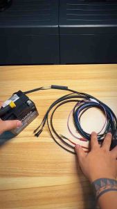 GRNDZRO single mode Auxiliary light wiring harness kit for Motorcycle SMAL1-MC