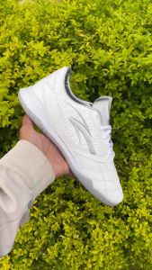 Bermengo Sepatu Futsal Lutador Ascender IN - White Silver