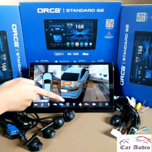 Head Unit Android 9 inch ORCA NEW Standard RAM 4GB / ROM 128 GB TERBARU