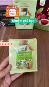 [ Chính hãng ] Dầu gội phủ bạc nhuộm tóc Goperfect thảo dược 25ml