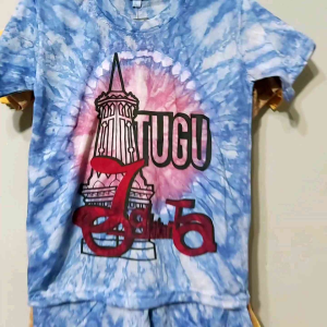 ASTURAJOGJA Setelan Batik Anak Jogja Kaos Laki Laki Perempuan