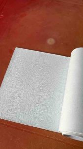 Genuine cowhide leather white color 1.3-1.6mm size A4 kulit lembu asli