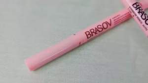 BRASOV Eyebrow Pencil Duo Type B / Pensil Alis Putar 0.30g / Automatic Otomatis / Spoolie Brush Sikat / Pigmented / Long Lasting Tahan Lama / Black Brown Color / Warna Hitam Coklat / Eye Brow Atas Mata / Cosmetic Eyes Makeup Series / 2 3 IN 1 A