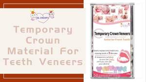 TEMPORARY CROWN VENEERS MOLAR TEETH tapak gigi menutup gigi rosak tiada gigi hitam patah jarang
