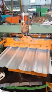 แผ่นหลังคาเมทัลชีท สีซิ้งค์ รุ่นหนา0.2มม. Xกว้าง78cm xยาว 0.40-1.70เมตร(เลือกตามขนาด)