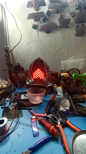 SANTOYOUNGKYCUSTOMPROJECT Stoplamp Running Honda Revo Lama