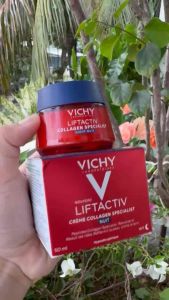 [Chính hãng] Kem dưỡng sáng da mờ thâm nám ban đêm Vichy Liftactiv Collagen Specialist 16 Night 50ml