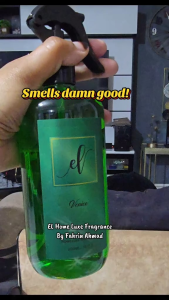 EL Home Spray Luxe Fragrance by Fahrin Ahmad Air freshener 500ml Green Toner Pink Revitalization Purple Mosaic Orange Oasis