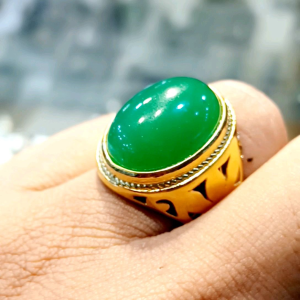 CINCIN BATU GIOK TAIWAN RING TITANIUM SUPER