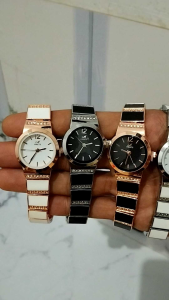 [TERLARIS]   JAM TANGAN MIRETE KERAMIK WANITA.JAM 100%REALPICT GRATIS BATERAI CADANGAN.