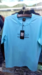 kaos hugo selection bahan import / t-shirt pria / distro terbaru
