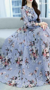 TM 97710 Dress Miikka floral maxi import