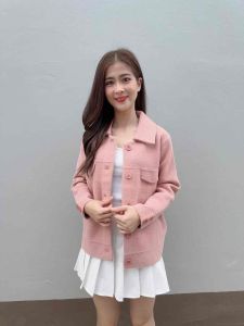 Oxy shop🔺 เสื้อคลุมกันหนาวสีพาสเทล ได้ลุคหวาน ละมุน  แมทได้ทุกลุค