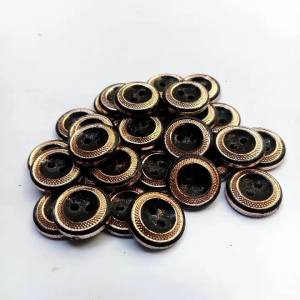 COD 100 pcs kancing Baju Koko ukuran 13Cm / Kancing HEM kemeja lingkar emas